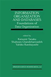 Book cover of Information Organization and Databases by Katsumi Tanaka