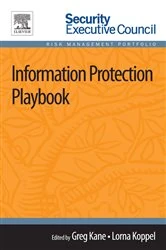 Book cover of Information Protection Playbook by Greg Kane