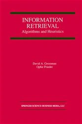 Book cover of Information Retrieval by David A. Grossman
