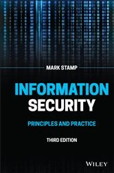 Book cover of Information Security (3rd ed.) by Mark Stamp