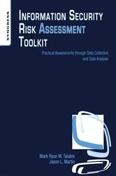 Book cover of Information Security Risk Assessment Toolkit by Mark Talabis