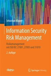 Book cover of Information Security Risk Management (2nd ed.) by Sebastian Klipper