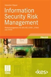 Book cover of Information Security Risk Management by Sebastian Klipper