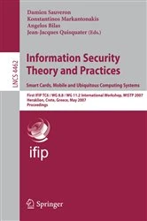 Book cover of Information Security Theory and Practices. Smart Cards, Mobile and Ubiquitous Computing Systems by Damien Sauveron
