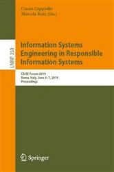 Book cover of Information Systems Engineering in Responsible Information Systems by Cinzia Cappiello