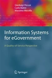 Book cover of Information Systems for eGovernment by Gianluigi Viscusi