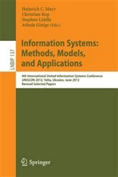 Book cover of Information Systems: Methods, Models, and Applications by Heinrich C. Mayr