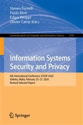 Book cover of Information Systems Security and Privacy by Steven Furnell
