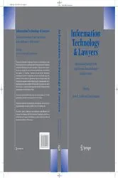 Book cover of Information Technology and Lawyers by Arno R. Lodder