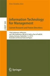 Book cover of Information Technology for Management: Current Research and Future Directions by Ewa Ziemba