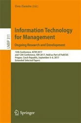 Book cover of Information Technology for Management. Ongoing Research and Development by Ewa Ziemba