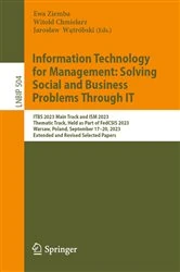 Book cover of Information Technology for Management: Solving Social and Business Problems Through IT by Ewa Ziemba