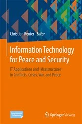 Book cover of Information Technology for Peace and Security by Christian Reuter