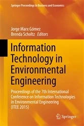 Book cover of Information Technology in Environmental Engineering by Jorge Marx Gómez