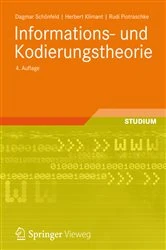 Book cover of Informations- und Kodierungstheorie (4th ed.) by Dagmar Schönfeld