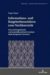 Book cover of Informations- und Ratgeberbroschueren zum Nachbarrecht by Unknown