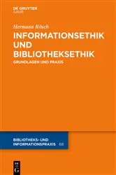 Book cover of Informationsethik und Bibliotheksethik by Unknown