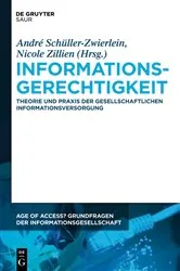 Book cover of Informationsgerechtigkeit by Unknown
