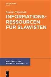 Book cover of Informationsressourcen für Slawisten by Unknown