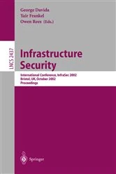 Book cover of Infrastructure Security by George Davida