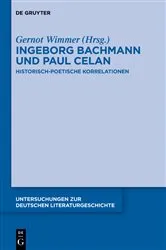 Book cover of Ingeborg Bachmann und Paul Celan by Gernot Wimmer
