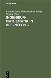 Book cover of Ingenieur-Mathematik in Beispielen 3 (4th ed.) by Joachim Erven