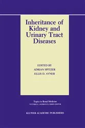 Book cover of Inheritance of Kidney and Urinary Tract Diseases by Adrian Spitzer