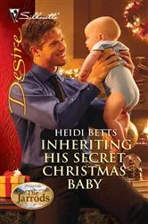 Book cover of Inheriting His Secret Christmas Baby by Heidi Betts