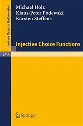 Book cover of Injective Choice Functions by Unknown