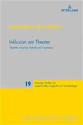 Book cover of Inklusion am Theater by Peter A. Schmitt