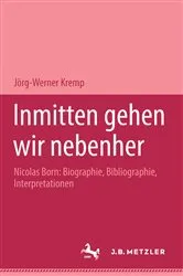 Book cover of Inmitten gehen wir nebenher by Jörg-Werner Kremp