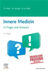 Book cover of Innere Medizin in Frage und Antwort (11th ed.) by Theodor Klotz