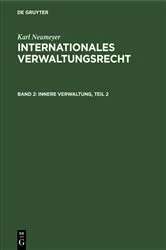 Book cover of Innere Verwaltung, Teil 2 by Unknown