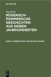 Book cover of Innerer Zwist und blutige Fehden by Otto Fock