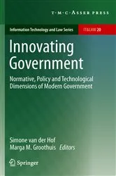 Book cover of Innovating Government by Simone van der Hof