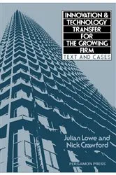 Book cover of Innovation and Technology Transfer for the Growing Firm by Unknown