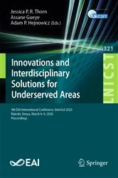 Book cover of Innovations and Interdisciplinary Solutions for Underserved Areas by Jessica P. R. Thorn