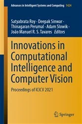 Book cover of Innovations in Computational Intelligence and Computer Vision by Satyabrata Roy