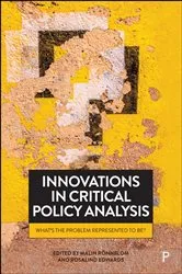 Book cover of Innovations in Critical Policy Analysis by Jian Wu