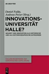 Book cover of Innovationsuniversität Halle? by Daniel Fulda