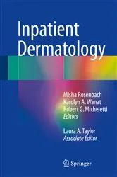 Book cover of Inpatient Dermatology by Misha Rosenbach