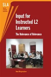 Book cover of Input for Instructed L2 Learners by Unknown