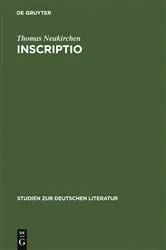 Book cover of Inscriptio by Thomas Neukirchen