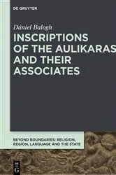 Book cover of Inscriptions of the Aulikaras and Their Associates by Unknown