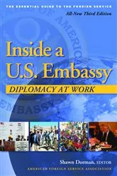 Book cover of Inside a U.S. Embassy by Shawn Dorman