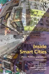 Book cover of Inside Smart Cities by Andrew Karvonen