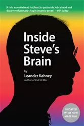 Book cover of Inside Steve's Brain by Leander Kahney