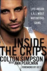 Book cover of Inside the Crips by Colton Simpson