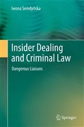 Book cover of Insider Dealing and Criminal Law by Unknown