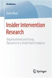 Book cover of Insider Intervention Research by Doris Klutz